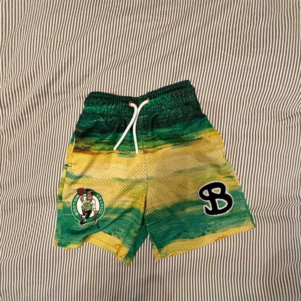 Bucketsquad x NBA Youth Celtics Basketball Shorts
